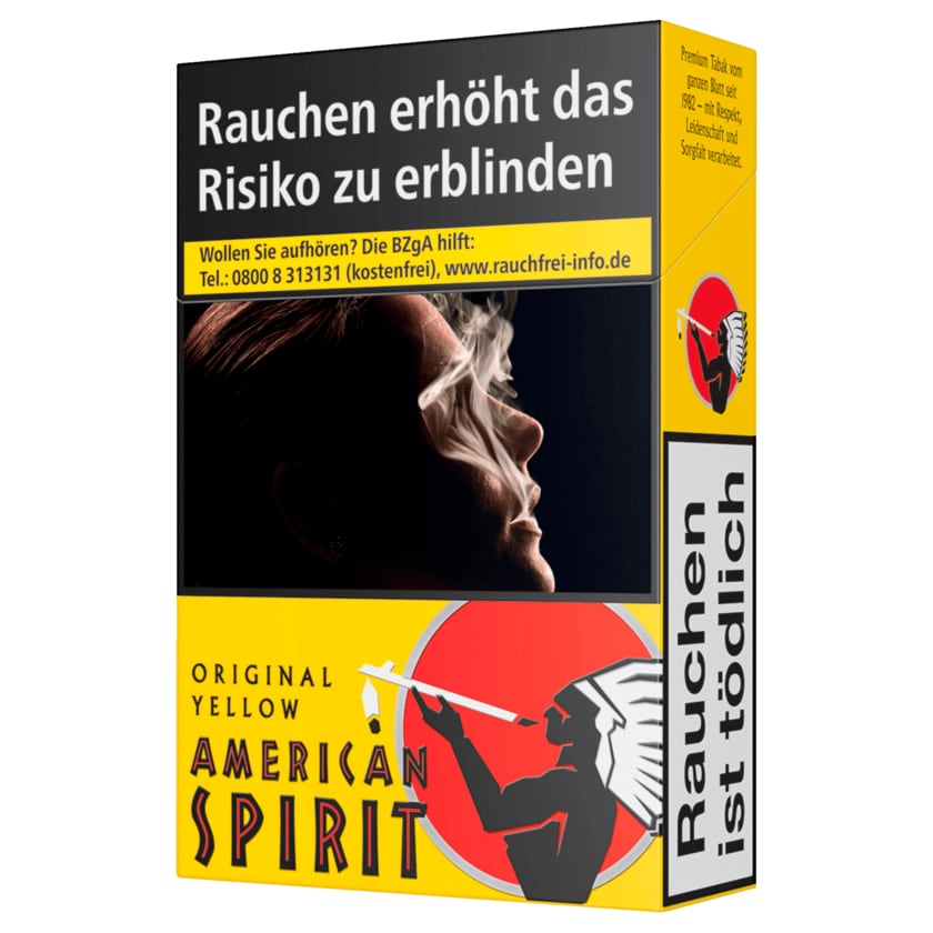 American Spirit Yellow 20 Stück